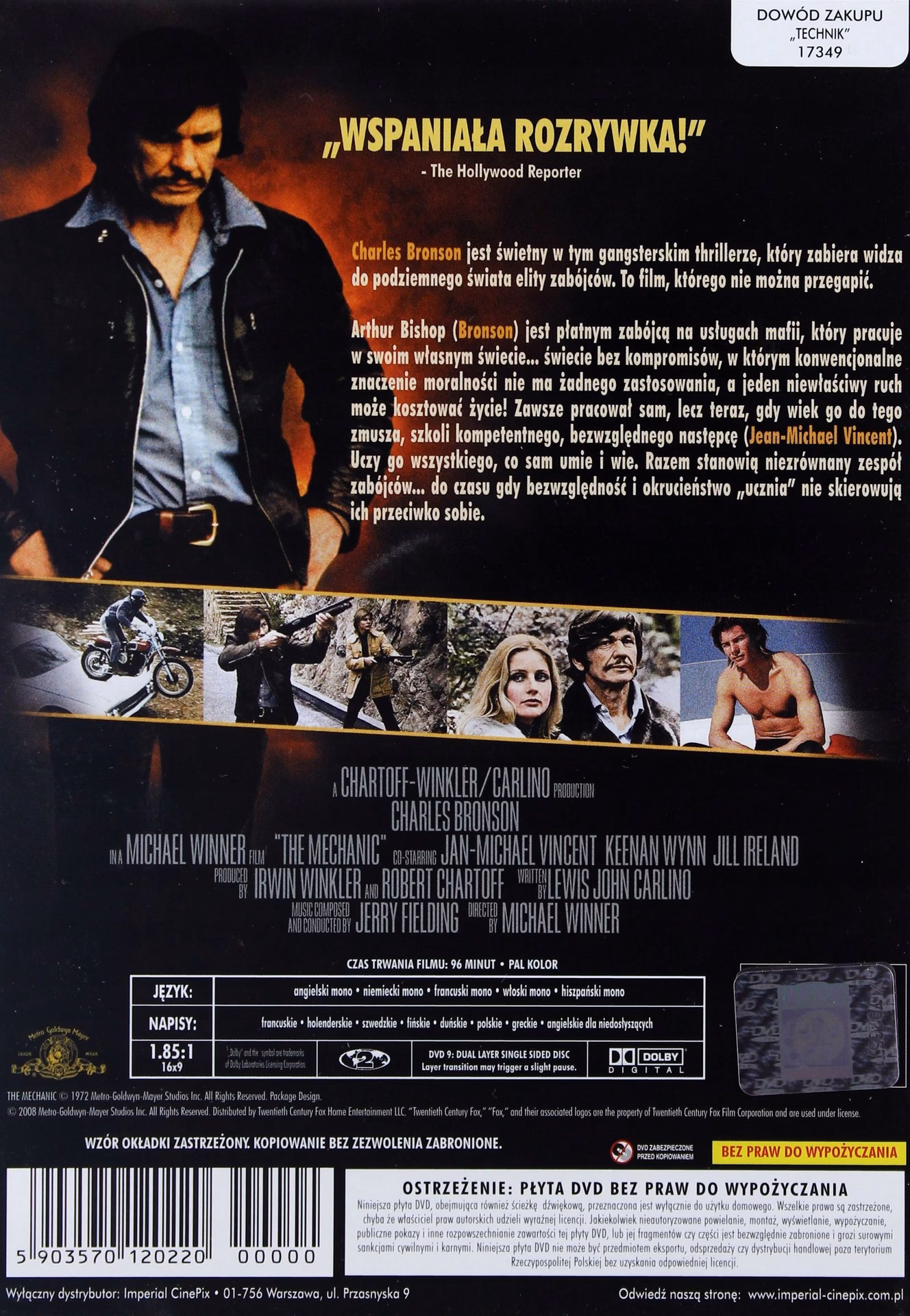 Who is Charles Bronson in 'Hitman'?