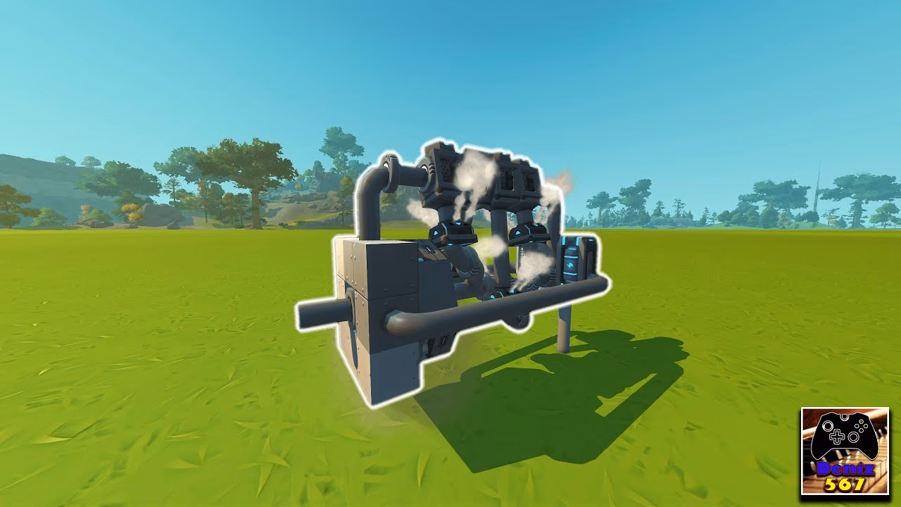 What is a gas engine in Scrap Mechanic?