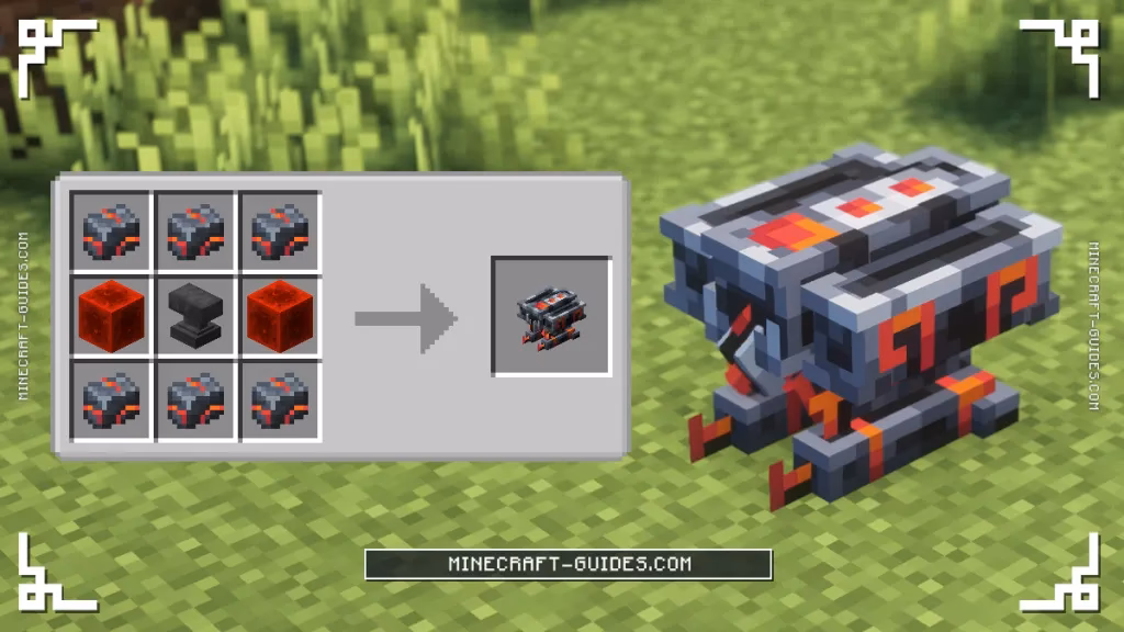 How do you make an MC anvil in Minecraft?