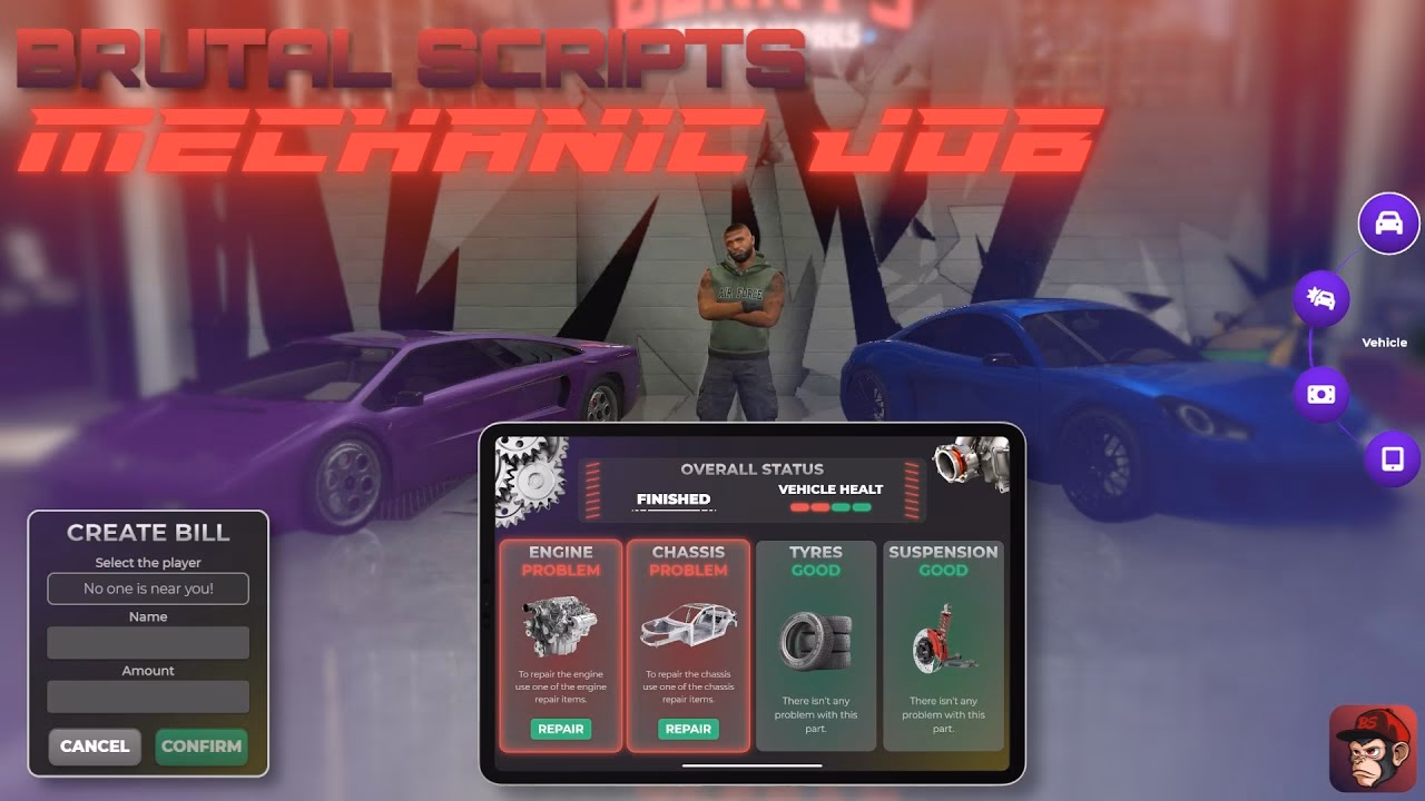 What are mechanic job scripts in GTA 5?