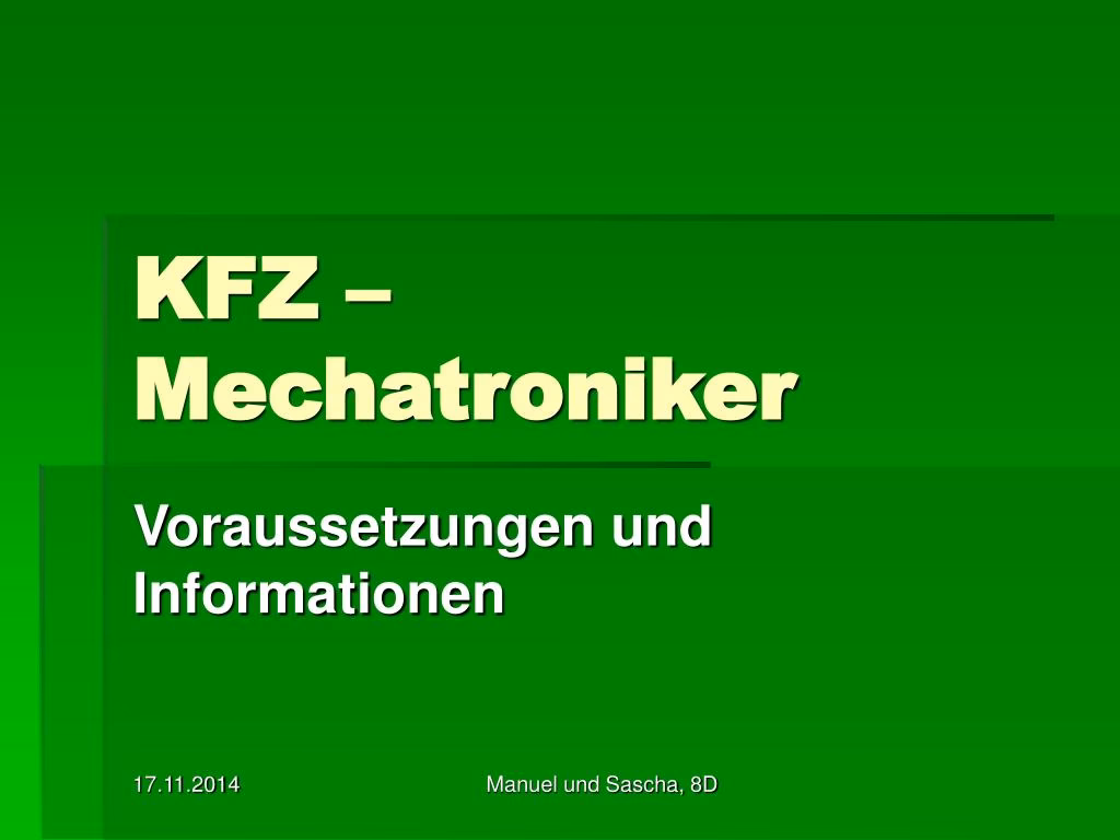 Was versteht man unter Mechanik?