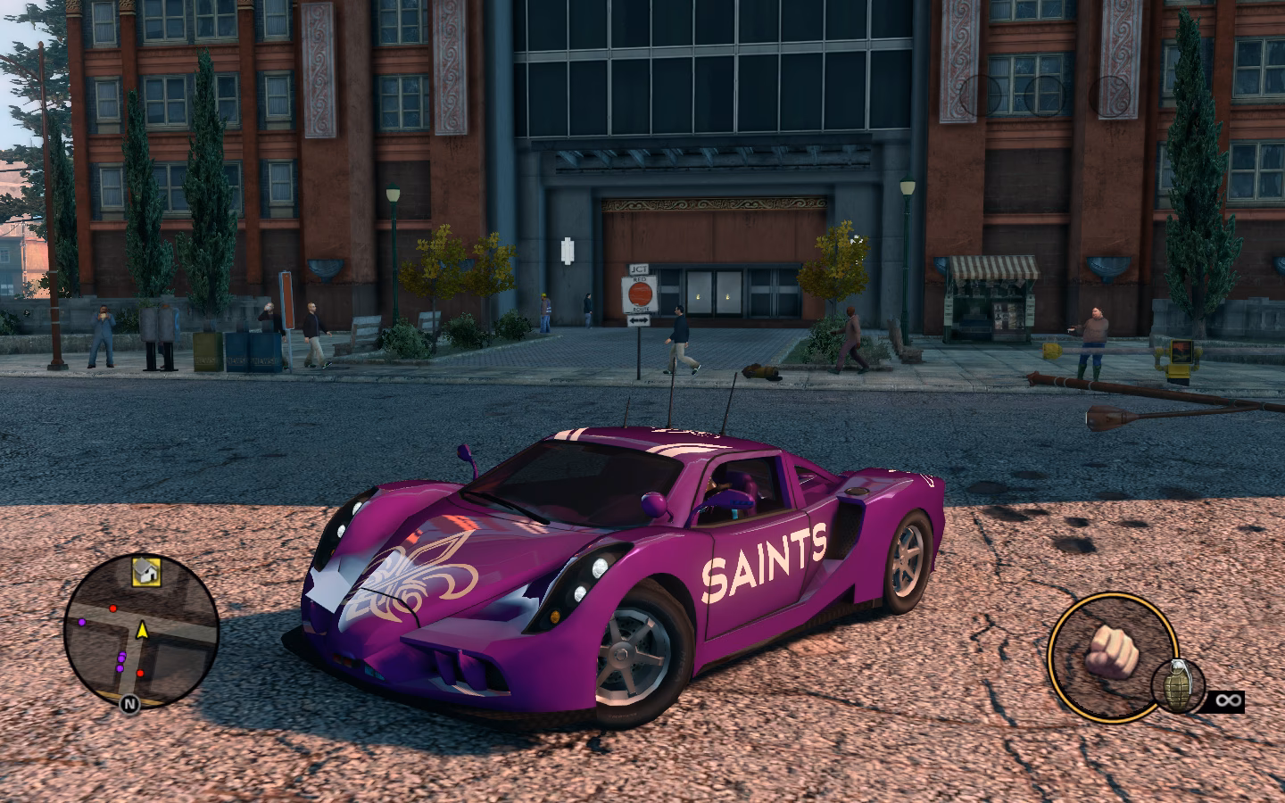 What is the fastest vehicle in Saints Row the third?