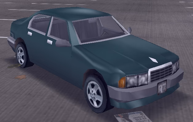 How fast is the Sentinel in GTA San Andreas?