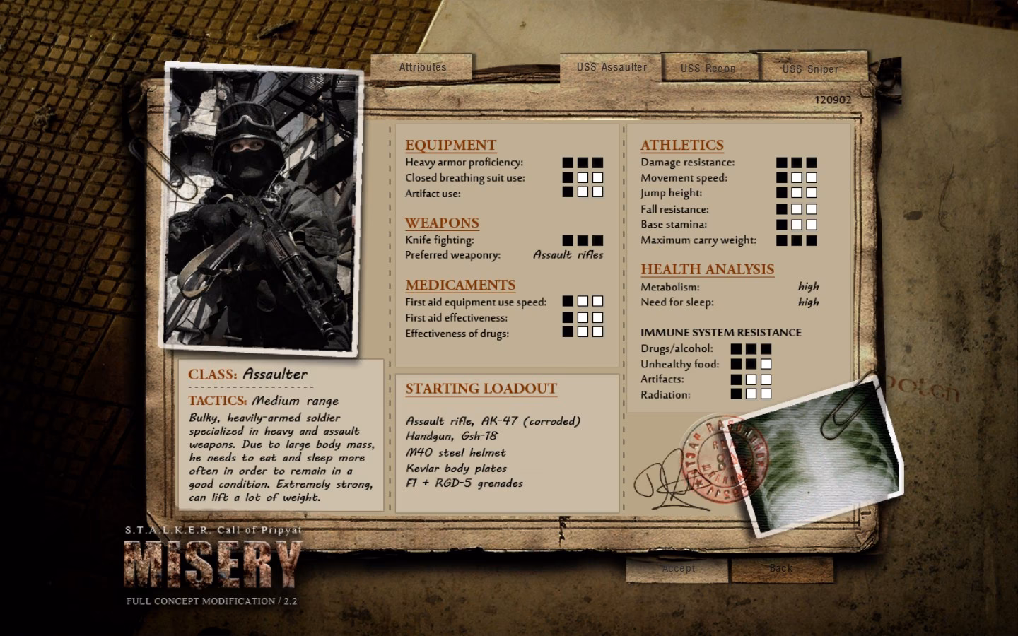 What is misery in Stalker call of Pripyat?